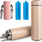 Insulin Pens Cooler Travel Case, TSA genehmigt Medizin Kühler mit 2 Biogel Ice Pack, Diabetiker Insulin EpiPen Carry Case (Pink)