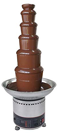 MytaYt6 Animal Chocolate Fountain Machine Commercial Stainless Steel Chocolate Fondue Fountain for Party Wedding 32 Inches