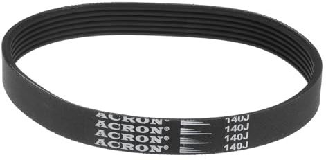 sourcing map 140J6 Gummi-Poly-Keilriemen, 6 Rippen PJ Keilrippenriemen 355 mm Länge x 14 mm Breite x 3,5 mm Dicke, Industriegetriebe-Antriebsriemen