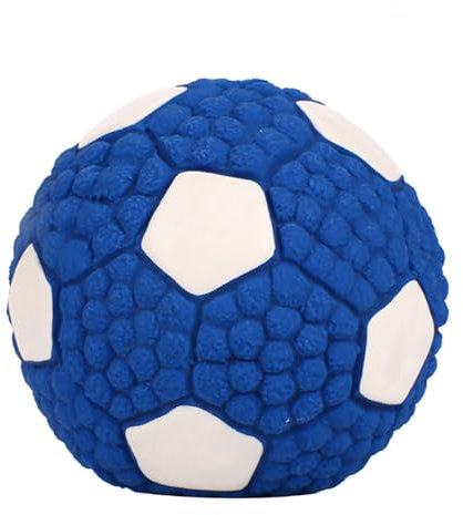 ulafbwur Hundespielzeug, Fußball, Volleyball, Tennis, Rugby, bissfest, Haustier-Sound-Trainingsball, lustiges Hundespielzeug