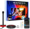 Fayerkar WiFi LED TV Backlights with Camera, Smart RGBIC TV Light for 55-75in TV, Viewing, Game
