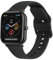 Mugust Correa 20mm para Amazfit Bip/Bip Lite/Bip U/Bip U Pro/Bip 3/Bip 3 Pro/Bip S/Bip S Lite Mujer Hombre, Silicona Suave para Amazfit Bip 3 Pro(Negro)
