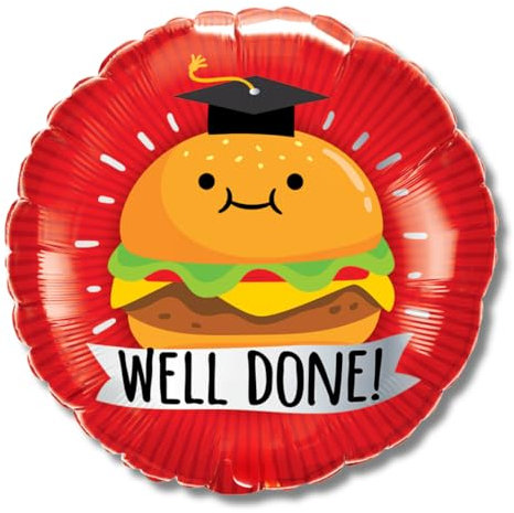 Qualatex 98468 Grad Well Done 18 Round Shaped Foil Balloon