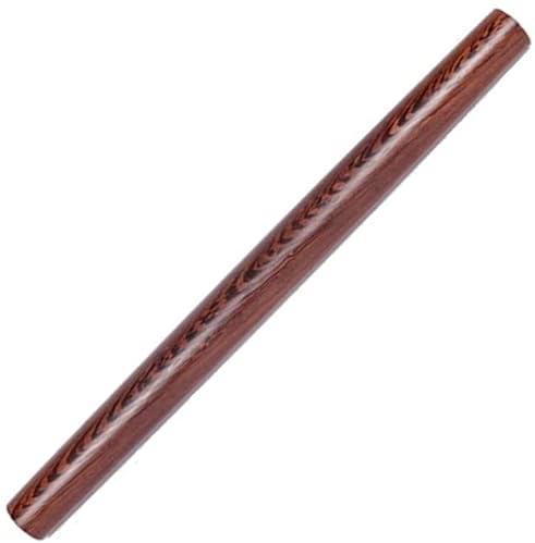 KKXXYQFC Mattarello in legno massello per cottura e cottura, lungo 11.02 pollici, diametro 0.98 pollici, utensile da cucina essenziale per pizza, pasta e pasta frolla