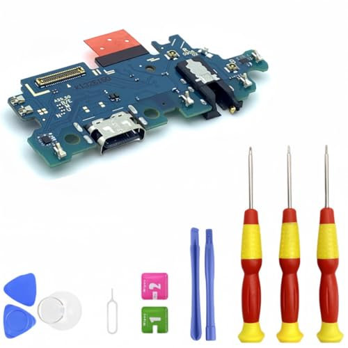 Galaxy A25 5G USB Charging Port Flex Cable Replacement for Samsung Galaxy A25 5G Charger Port Flex Cable Repair Part with Tools SM-256E/DSN