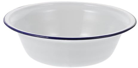 ABOOFAN Rustikale Emaille-spüle Robustes Suppenbecken Küchenutensilien Dekorative und Praktische Schüsseln für Den Heimgebrauch