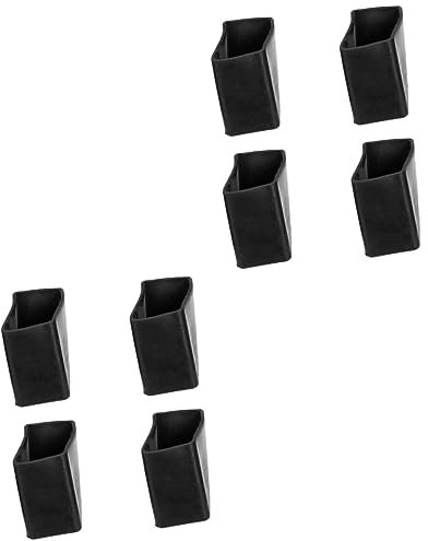 KONTONTY 2sets Firm Ladder Foot Cover for Non-Slip Step Ladder Wear-Resistant Ladder Foot Pads Easy Install 4pcs*2