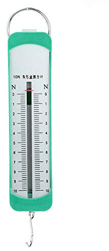 Newtonmeter-Federdynamometer, 10 N, Kraftmessgerät für physikalische Experimente, hochpräzise Federwaage für Massenmessungen bis zu 1 kg, ideal für den Bildungsbereich