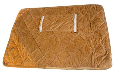 kesurpae Manta calefactora USB con calefacción rápida y Segura para Mayor Comodidad, Mantas calefactables de Terciopelo Coral para Adultos, marrón, 60 * 80