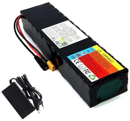 GNIUBBDB 48V 20Ah 13S3P E-Bike Lithium Ion Battery Pack with Charger Built-in BMS Protection Ideal for 200-1000W Electric Bicycle Motor T Plug