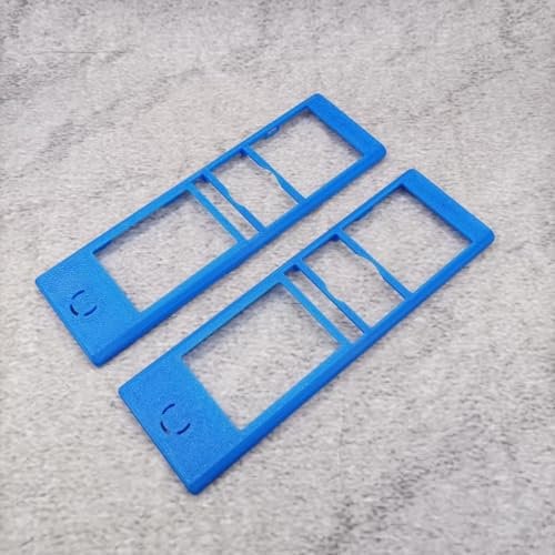 ULEIVA Ersatz Gehäuse 2 Stck Blau kompatibel mit AVM FritzFon C5 Oberschale Cover (Blau)