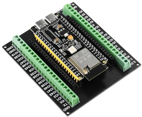 diymore für ESP32-S3 DevKitC-1 N16R8 Modul, Expansionsbehörde für Entwicklungsbehörden für ESP32 S3 1-N16R8 Entwicklungsboard mit WiFi, Bluetooth 5.0,USB C Anschließbare Antenne