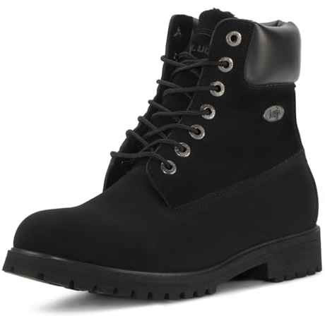 Lugz Men's Convoy Classic 6-inch Chukka Boot, Black, 11 M
