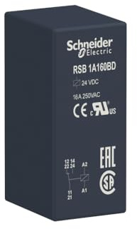 Schneider Electric Harmony Relay RSB, Printrelais 1-poliger Wechsler 16A 24V dc Spule