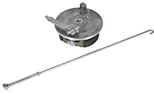Bremsschild hinten komplett einbaufertig mit Bremsstange - für Simson S51, S53, S70, S83