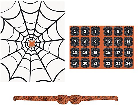 Unique Party 63447 - Spider Web Halloween Party Game for 24