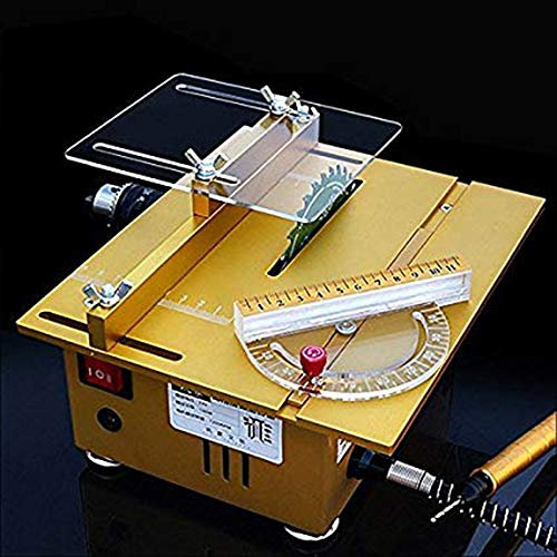 Portable Table Saw Handmade Woodworking Bench Lathe Electric Polisher Grinder Cutting Saw DIY Model Crafts Cutting Tool