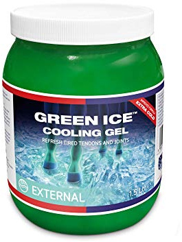 Equine America Green Ice Cooling Gel | Premium Ready To Use Horse & Pony Skin Care | Joint & Muscle Tension Relief | 1.5 Litre