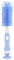 Manyao Goupillon Biberon Silicone, Lave biberon Brosse de Nettoyage Biberon, Brosse à Biberon Goupillon Bib Rotatif pour Biberon et Tétine (Bleu)