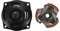WOOSTAR 6 Dientes Caja de Cambios con Heavy Duty Embrague Desbrozadora con 3 Muelles Reemplazo para 2 Tiempos 47cc 49cc 50cc ATV Quad Mini Pocket Dirt Bike Scooter