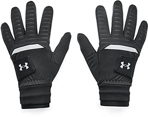 Under Armour Mens 2022 ColdGear Infrared Golf Glove - Black - L