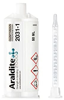 Araldite 2031-1 - Pegamento epoxi bicomponente, para unión compuesta, de alta resistencia - 50 ml