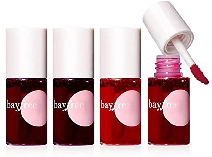4 Stück Lip Stain Lip Glaze Samt Matt Spiegel Flüssige Lippenstifte Wasserdicht Langlebig Lipgloss Lippenstift Antihaft Tasse Wangenaugen Lippentönung Damen Make-up Kosmetik