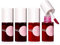 4 Stück Lip Stain Lip Glaze Samt Matt Spiegel Flüssige Lippenstifte Wasserdicht Langlebig Lipgloss Lippenstift Antihaft Tasse Wangenaugen Lippentönung Damen Make-up Kosmetik