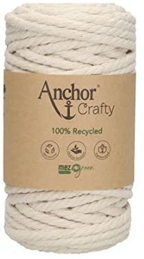 Anchor Crafty, ca. 5 mm, 250 g, ca. 40 m Natural 4774000-00105