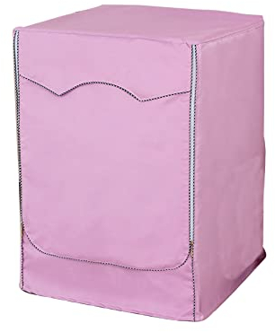 Waschmaschine Abdeckung mit Tasche Atmungsaktiv Staubdicht Schutzbezug Frontlader Waschmaschine Trockner Protector Schutzfolie Schutzhülle Schutzhaube für Frontlader (B,L)