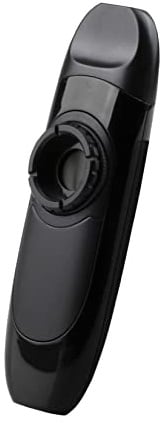 MEELAND Kazoo Kazoo Professioneller Leistungsgrad, kann mit Gitarren, Ukulelen und anderen Instrumenten spielen, leicht zu erlernende Musikinstrumente, Kazoo / 5 Ersatzflöten inklusive/Schwarz