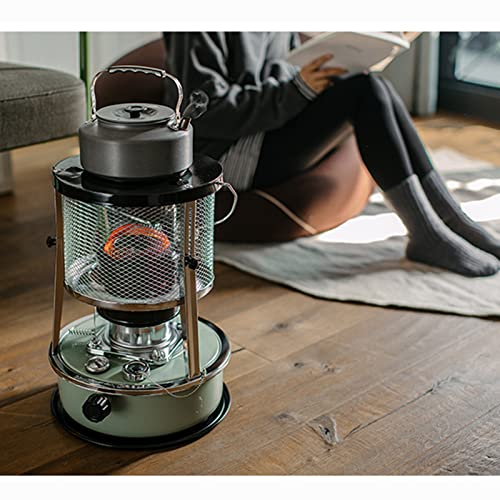 Aeveot Heizung Ohne Strom, Effizienter Petroleumofen Petroleumheizung für InnenräUme, mit Kern Petroleumkocher 4.6L Petroleumheizer für Wohnung Zelt Gartenhaus Bad Notheizung