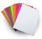 DOJA Barcelona | Cahier 96 Pages | Lot Cahier A4 Agrafé 10 | Cahier 21 29.7 Petit Carreaux | 48 Feuilles Blanches 4x4mm 90 g/m² | Couverture Plastique | Couleurs 6 | Cahier A4 | pour Carnet de Notes