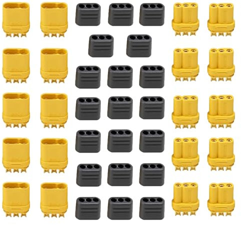 10 Paare Amass MR60 Männlich Stecker und Buchse Adapter 3.5mm Bullet Stecker für Motor ESC Anschluss