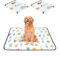 Yoolhamy Welpen Unterlagen Waschbare PIPI Matten für Hunde 2 Stück 90 x 120cm Welpenunterlagen wasserdichte Puppy Pads rutschfeste Trainingspads für Dog Pee Toilette