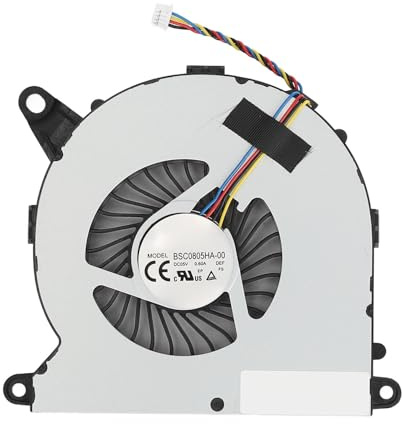 Dpofirs Ventilateur de Refroidissement de Processeur de Remplacement pour NUC8 NUC8i7BEH NUC8i5BEH NUC8i5BEK NUC8i3BEH, DC 5 V 0,6 A, Ventilateur de Processeur D'ordinateur 4