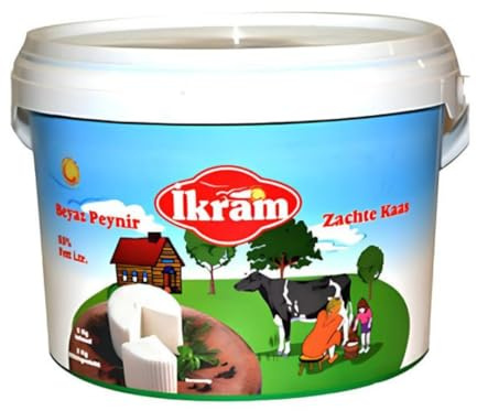 İkram Feta Kass Weißkäse 55% Fett 2000 Gramm mit Lebensmitteln Pufai