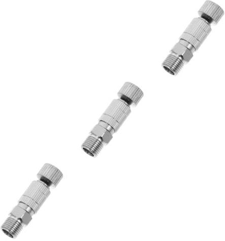JEWEDECO 3 Stücke Airbrush Adapter Quick Connect y Schlauch Für Luft Kompressor