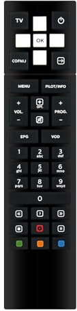VINABTY Neu UNIVERSAL Fernbedienung Ersatz für Pilot DO WiFi PREMIUMBOX+ NC+ Remote Control DSI 83 SAGEM COM DSI83/87 Pilot CYFRA Plus NC+ SAGEMCOM WiFi Box DSIW74 SAGEM COM Remote Controller