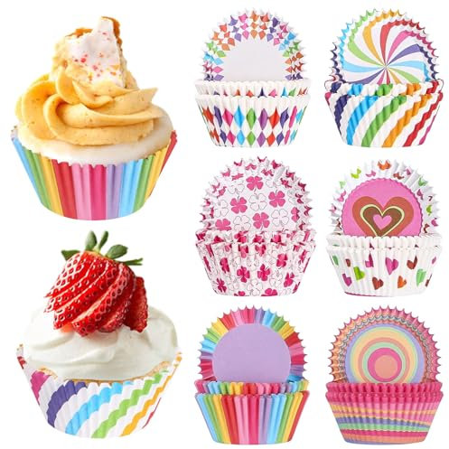 300 pirottini per muffin di carta, per cupcake, per muffin, dolci, feste, compleanni, matrimoni