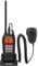 Retevis RM15 VHF Radio Marine, IP68 Waterproof Marine Walkie Talkie with Microphone, 2000mAh, Dual Color Screen, International Marine Channels, High Power Marine Radio for Fishing Boats (1 Pack)
