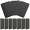 Veemoon 10piezas Placas De Aluminio Para Grabado Diy Placas Metálicas Anodizadas Negras Grosor Para Señalización Hoteles Industrias