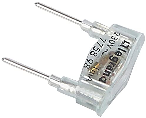 LEGRAND, Plexo Classic Glimmlampe zum nachträglichen Beleuchten des Einsatzes, 230 V - 1 mA, Farbe: Orange, 069498