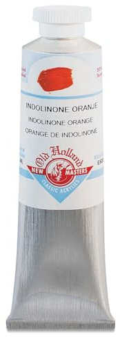 Old Holland New Masters Classic Acrylic 60 ml Tube - Indonlinone Orange