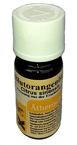 Ätherisches Öl Blutorange Duftöl 100 % rein 10 ml ätherisches Aroma Öl Naturrein