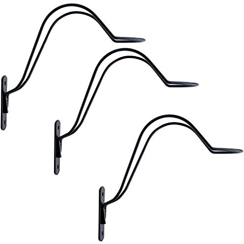 AMKA Helmhalter 3er Set Helm-Ablage Fahrradhelm Motorradhelm Wandhalter 056408B