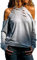 iHENGH Damen Top Bluse Lässig Mode T-Shirt Frühling Sommer Frauen Bequem Blusen Lange Hülse Weg vom Schulter Normallack beiläufiges Hemd Einfache Oberteile(Grau, L)
