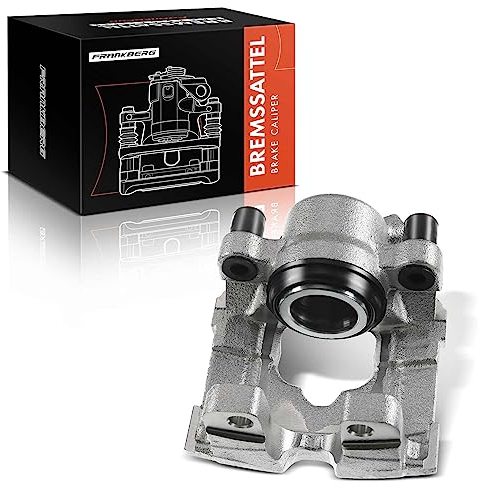 Frankberg Bremssattel Bremszange Vorne Links Aluminium Kompatibel mit 1er E81 120d-130i 1er E87 120d-130i 3er E90 316d-320i 3er Coupe E92 316i 318i 320i Replace# 34116776527