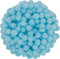 i-mondi® 200 mini pompons zum basteln pastellblau in 10mm klein bastel zubehör pom pom bunt kugeln ponpons deko pompom plüsch