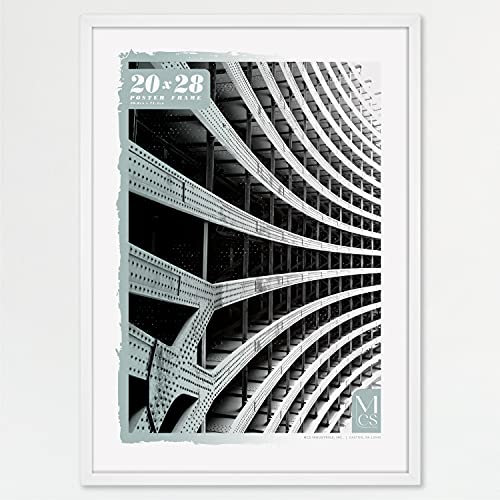 MCS Foundation Posterrahmen, traditionell, vertikaler und horizontaler Wandbehang, großer Bilderrahmen für Fotos, Poster und Kunstdrucke, 50,8 x 71,1 cm, 1 Stück